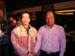 著名评论家张晓凌与孙嘉成画家2005年11月