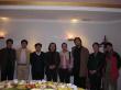 孙嘉成与胡宝利、张文华等著名画家出席午宴2006年